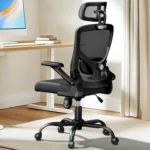 Back view of Marsail ergonomic office chair showing mesh backrest and adjustable components.