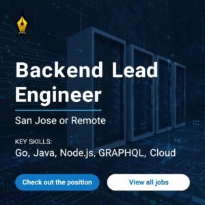 Backend Engineer job opening in San Jose or Remote for scalable API and cloud development