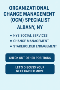 OCM Specialist job in Albany NY with NYS program experience